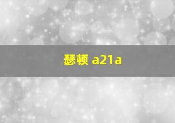 瑟顿 a21a